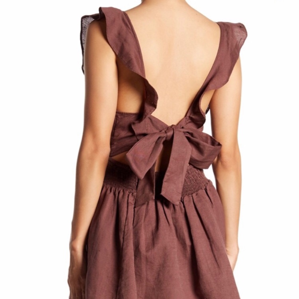 Free People tie back dress *NWT!*